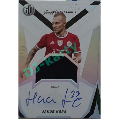 2021/22 Sportzoo Fortuna Liga 2. série #IM-JH Jakub Hora IMPERIAL SCRIPTED MEMORABILIA 17/25
