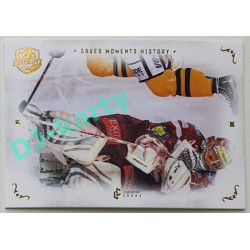 2021/22 Legendary Cards SAVES HELP MEMORABILIA SERIES #SMH-12 Tomáš Pöpperle Saves Moments History Gold /155