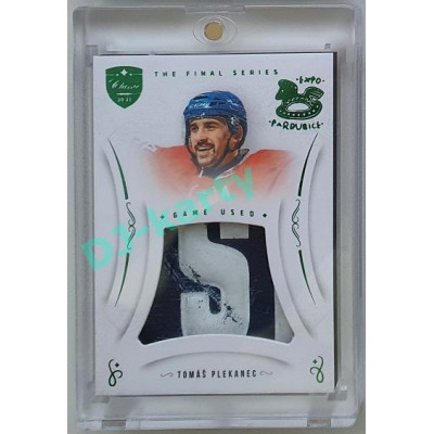2021/22 OFS The Final Series Game Used #MAM-TE Tomáš Plekanec 1/1 EXPO Pardubice