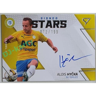2022/23 Sportzoo Fortuna Liga 1. série #SL1-AH Alois Hyčka Sign STARS level 1 072/199
