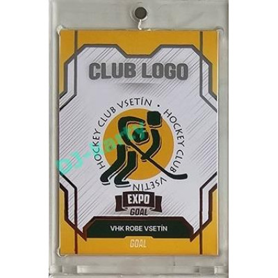 2023/24 Goal cards Chance Liga 1. série #CL-02 VHK ROBE VSETÍN Club Logo Expo 1of6