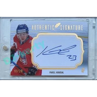 2023/24 LC Expectations Road to Prague #AS-17 Pavel Kousal Authentic Signature Gold xx/20