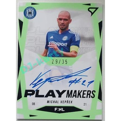 2022/23 Sportzoo Fortuna Liga 2. série #NLS-MV Michal Vepřek F:NL Playmakers Auto xx/35