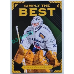 2023 Legendary Cards Simply the Best #05 Roman Čechmánek