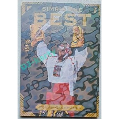 2023 Legendary Cards Simply the Best #19 Roman Čechmánek Magma 15/15