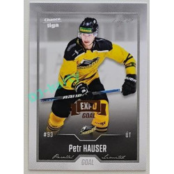 2022/23 Goal Cards Chance Liga 2. série #244 Petr Hauser Expo Silver 1 of 3