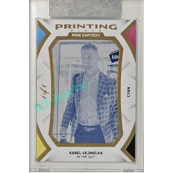 2023 MK The Gamers Extended #PP-KV Karel Vejmelka In the Suite Printing Plates 2023 Cyan 1of1