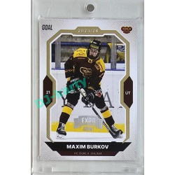 2023/24 Goal cards Chance Liga 2. série #297 Maxim Burkov Expo Silver 1of7