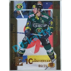 2020/21 OFS 2. série David Nosek #38 06/25 Buyback Embosed GOLD