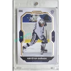 2023/24 Goal cards Chance Liga 1. série #154 Kryštof Ouřada Gold 1of20