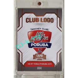 2023/24 Goal cards Chance Liga 1. série #CL-05 HC RT TORAX PORUBA 2011 Club Logo Expo 1of6