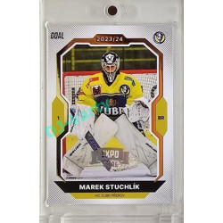 2023/24 Goal cards Chance Liga 2. série #299 Marek Stuchlík Expo Silver 1of7