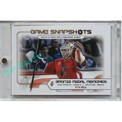 2023 LC Bronze Medal Memories 1993 #GS-08 Petr Bříza Game Snapshots Platinum base xx/50