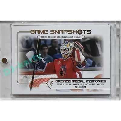 2023 LC Bronze Medal Memories 1993 #GS-08 Petr Bříza Game Snapshots Platinum base xx/50