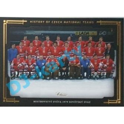 2020 OFS SSČH Mistrovství světa 1979 Sovětský svaz #HCNT-31 04/10 History of Czech National Teams Gold