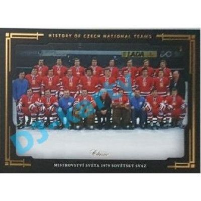 2020 OFS SSČH Mistrovství světa 1979 Sovětský svaz #HCNT-31 04/10 History of Czech National Teams Gold
