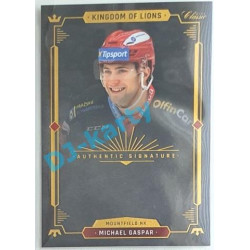 2021 OFS Kingdom of Lions Michael Gaspar #A12 Authentic Signature PROMO (bez podpisu)