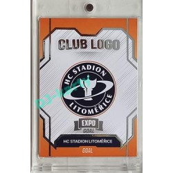 2023/24 Goal cards Chance Liga 1. série #CL-06 HC STADION LITOMĚŘICE Club Logo Expo 1of6