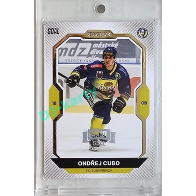 2023/24 Goal cards Chance Liga 2. série #300 Ondřej Cubo Expo Silver 1of7