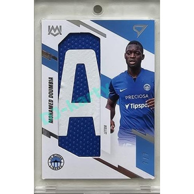 2023/24 Sportzoo Fortuna Liga 2. série #UM-MD Mohamed Doumbia Unique Mark 7/7