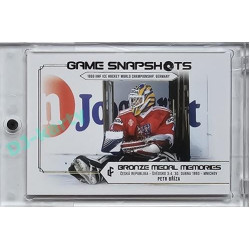 2023 LC Bronze Medal Memories 1993 #GS-09 Petr Bříza Game Snapshots Platinum base xx/50