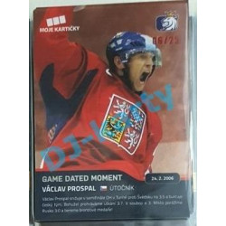 2020 MK reprezentace Václav Prospal GDM #93 06/25 Red