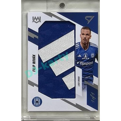 2023/24 Sportzoo Fortuna Liga 2. série #UM-FN Filip Novák Unique Mark 1/1