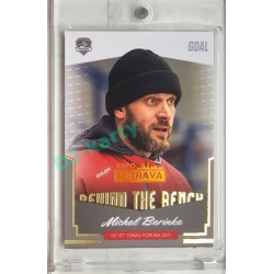 2023/24 Goal cards Chance Liga 2. série #BB-11 Michal Barinka Behind the Bench Expo Ostrava 1of2