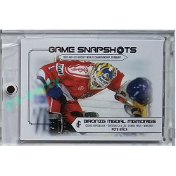 2023 LC Bronze Medal Memories 1993 #GS-10 Petr Bříza Game Snapshots Platinum base xx/50