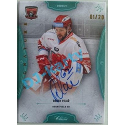 2020/21 OFS 2. série Radek Pilař #72 01/20 Rainbow Signature