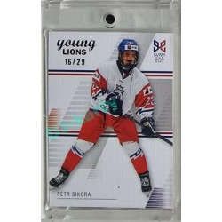 2023/24 Legendary Cards Hlinka Gretzky Cup Young Lions #20 Petr Sikora Canvas xx/29