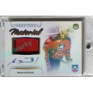 2023/24 Goal cards Chance Liga 1. série #GUM-07 Martin Dočekal Game Used Material Auto 07/10