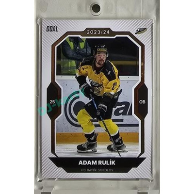 2023/24 Goal cards Chance Liga 1. série #158 Adam Rulík Gold 1of20