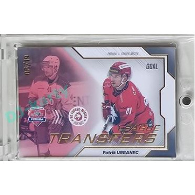 2023/24 Goal cards Chance Liga 1. série #LT-15 Patrik Urbanec League Tranfers Limited 05/19