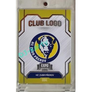 2023/24 Goal cards Chance Liga 1. série #CL-08 HC ZUBR PŘEROV Club Logo Expo 1of6