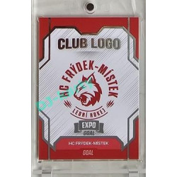 2023/24 Goal cards Chance Liga 1. série #CL-09 HC FRÝDEK-MÍSTEK Club Logo Expo 1of6