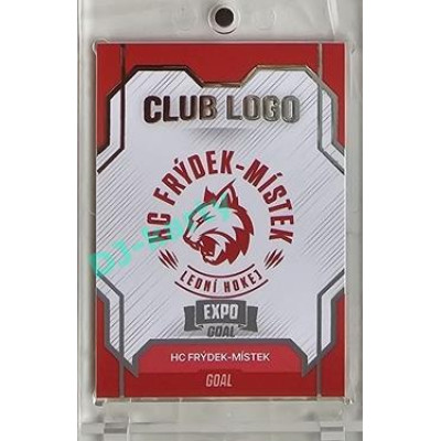 2023/24 Goal cards Chance Liga 1. série #CL-09 HC FRÝDEK-MÍSTEK Club Logo Expo 1of6