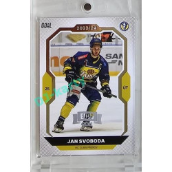 2023/24 Goal cards Chance Liga 2. série #303 Jan Svoboda Expo Silver 1of7