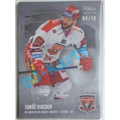 2019/20 OFS Tomáš Vincour #85 04/19 Silver Sand