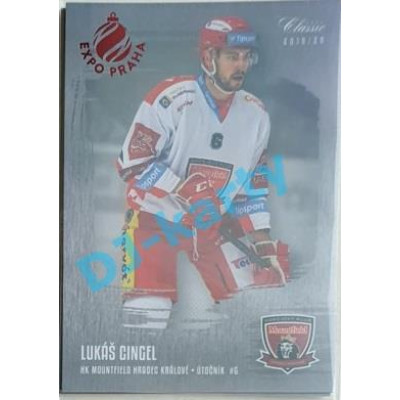 2019/20 OFS Lukáš Cingel #75 Silver Rainbow Expo Praha /10