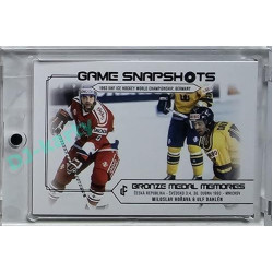 2023 LC Bronze Medal Memories 1993 #GS-13 Miloslav Hořava, Ulf Dahlén Game Snapshots Platinum base xx/50