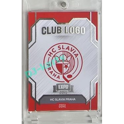 2023/24 Goal cards Chance Liga 1. série #CL-10 HC SLAVIA PRAHA Club Logo Expo 1of6