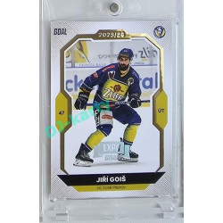 2023/24 Goal cards Chance Liga 2. série #304 Jiří Goiš Expo Silver 1of7