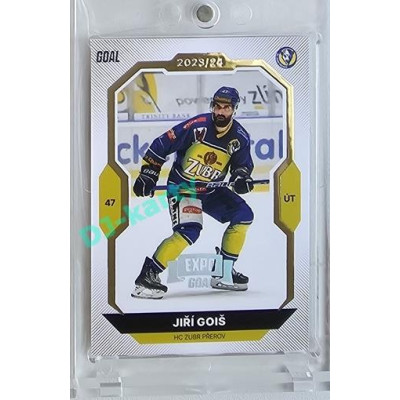 2023/24 Goal cards Chance Liga 2. série #304 Jiří Goiš Expo Silver 1of7