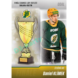 2022/23 Goal Cards Chance Liga 1. série #V-12 Daniel Klímek Finále 2022