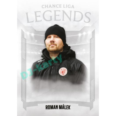 2022/23 Goal Cards Chance Liga 1. série #12 Roman Málek st. Legends
