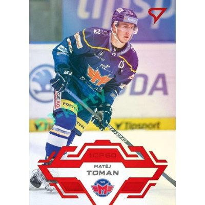 2023/24 Sportzoo ELH 2. serie #352 Matěj Toman Goal Light 1of60