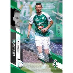 2023/24 Sportzoo Fortuna Liga 2. série #337 Daniel Souček Green Dew 1of60