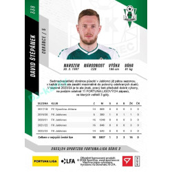 2023/24 Sportzoo Fortuna Liga 2. série #338 David Štěpánek