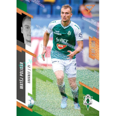 2023/24 Sportzoo Fortuna Liga 2. série #335 Matěj Polidar Copper Sparks 1of100